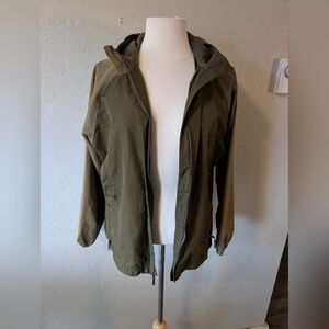 Men's Nike Windbreaker Jacket In Army Green‎ Sz M